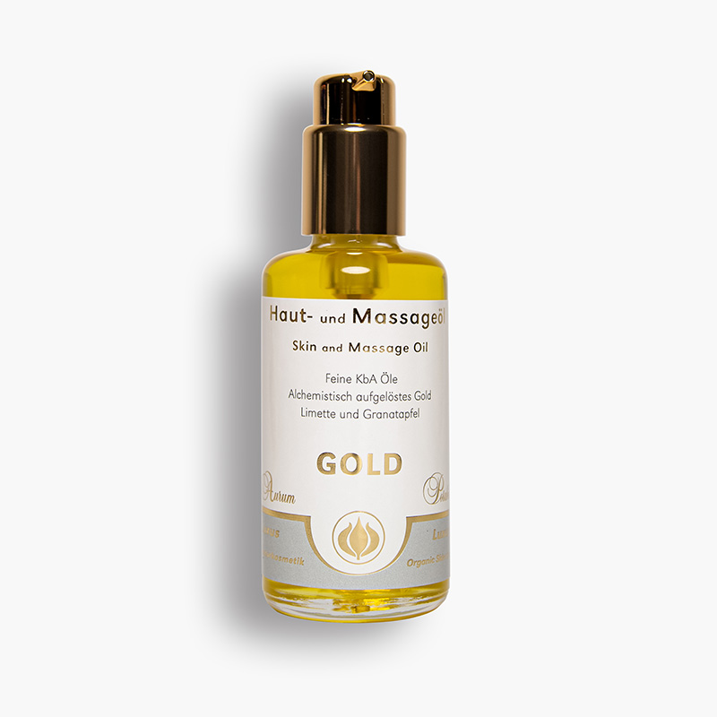 Haut- und Massageöl Gold