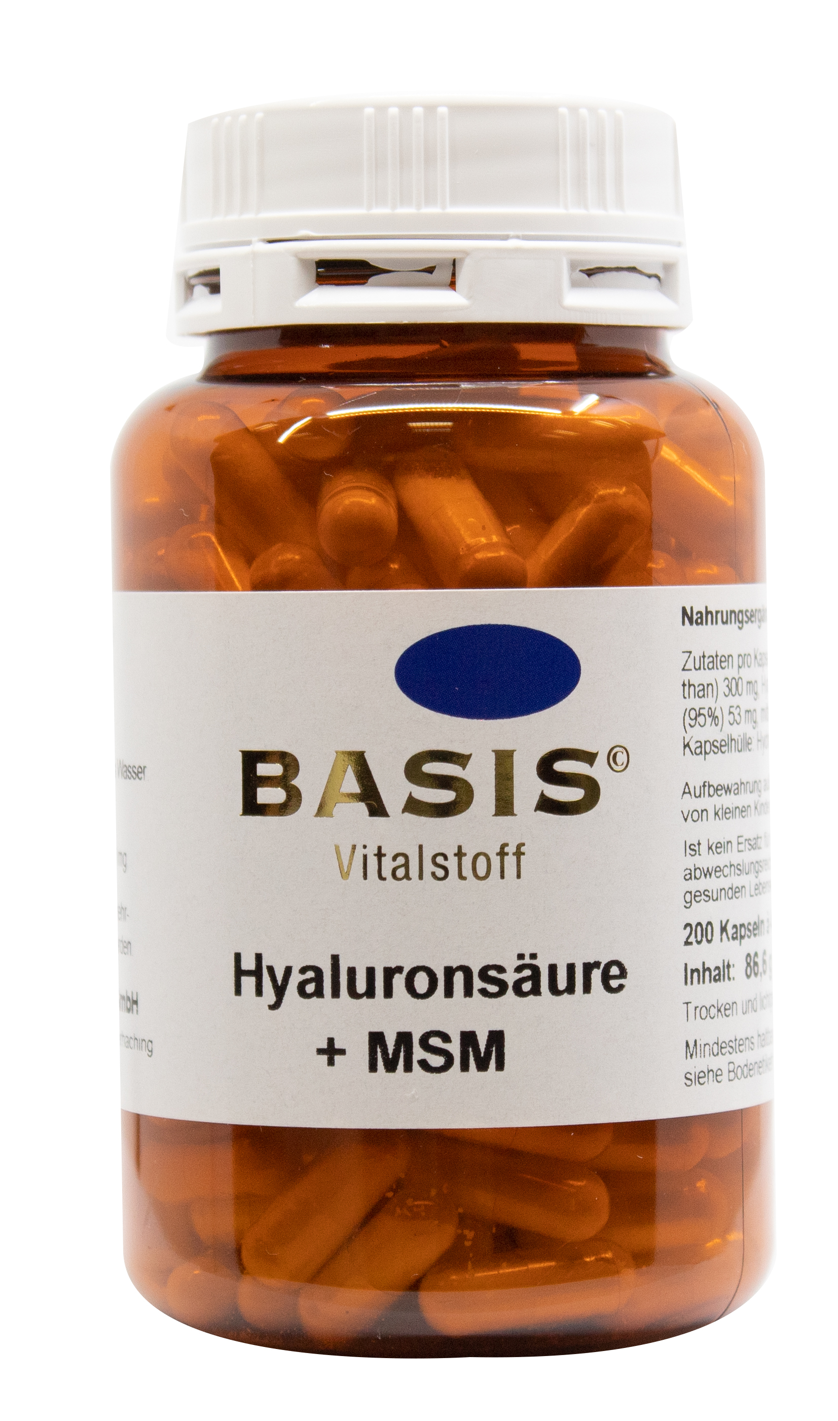 Hyaluronsäure+MSM (200 Kapseln) 